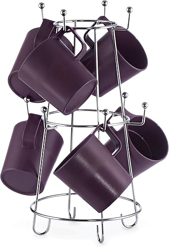 Miniatura 1 de Mindspace Soporte para taza de café, soporte para tazas, accesorios de barra de café, organizador de encimera de cocina, soporte para tazas de té