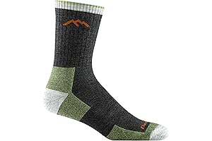 Darn Tough Men's Hiking Socks Performance Hiking Boot Hiker Socks with Cushion