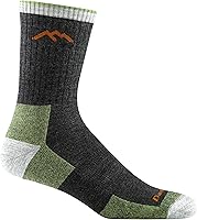 Darn Tough Men's Hiker Midweight Micro Crew Hiking Socks - Merino Wool, Seamless Toe, Lifetime Guarantee