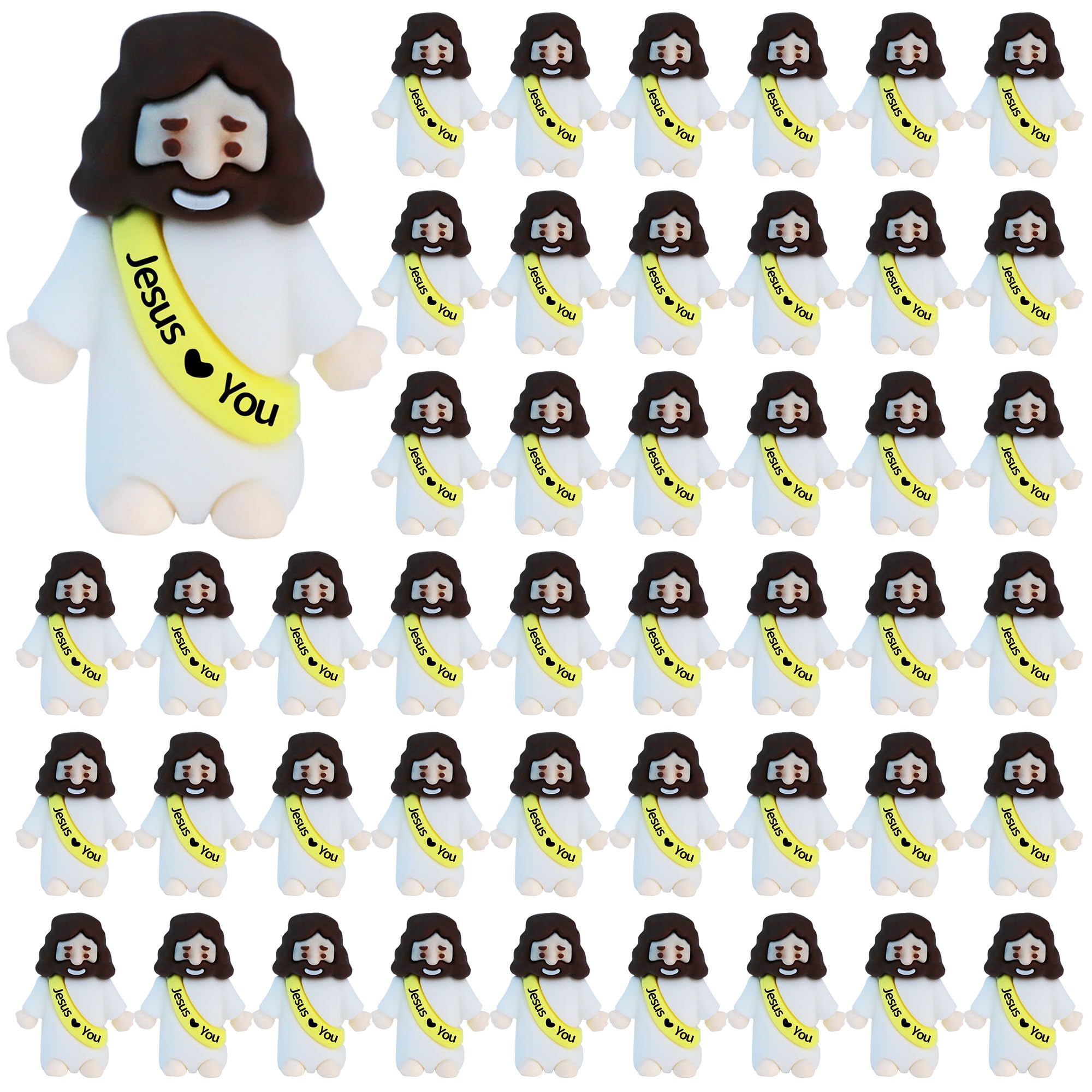ILHSTY リトルイエスフィギュア 50個 – ミニラバージーザストイ イエスはあなたを愛しています イースターエッグフィラー エ ディズニーピクサー・TOY STORY/トイストーリー・Yujin/ユージン・Mini Blister Collection/ミニブリスターコレクション・パート2・コンプリート9体セット  - KNot a TOY/ノットアトイ