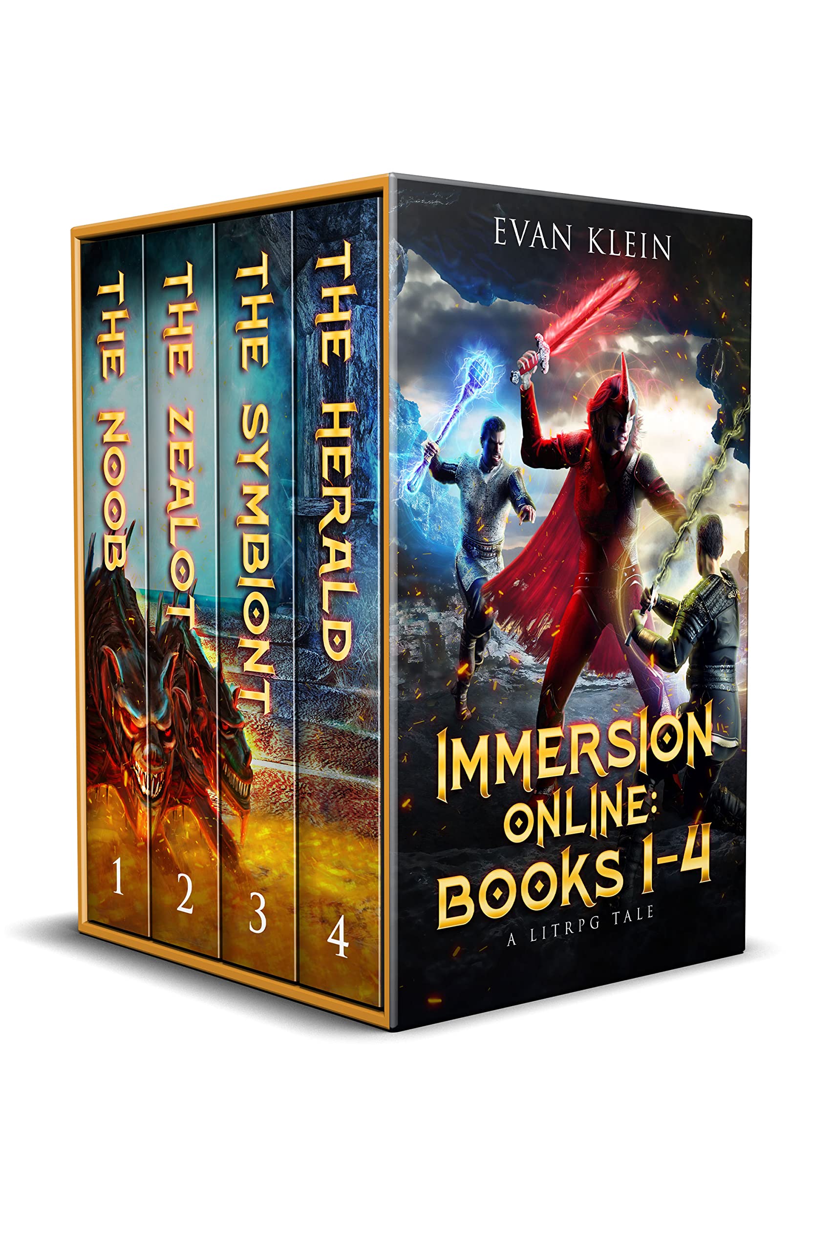 Immersion Online (Books 1 - 4) The Complete Series : A LitRPG Novel (Immersion Online: Lit RPG)