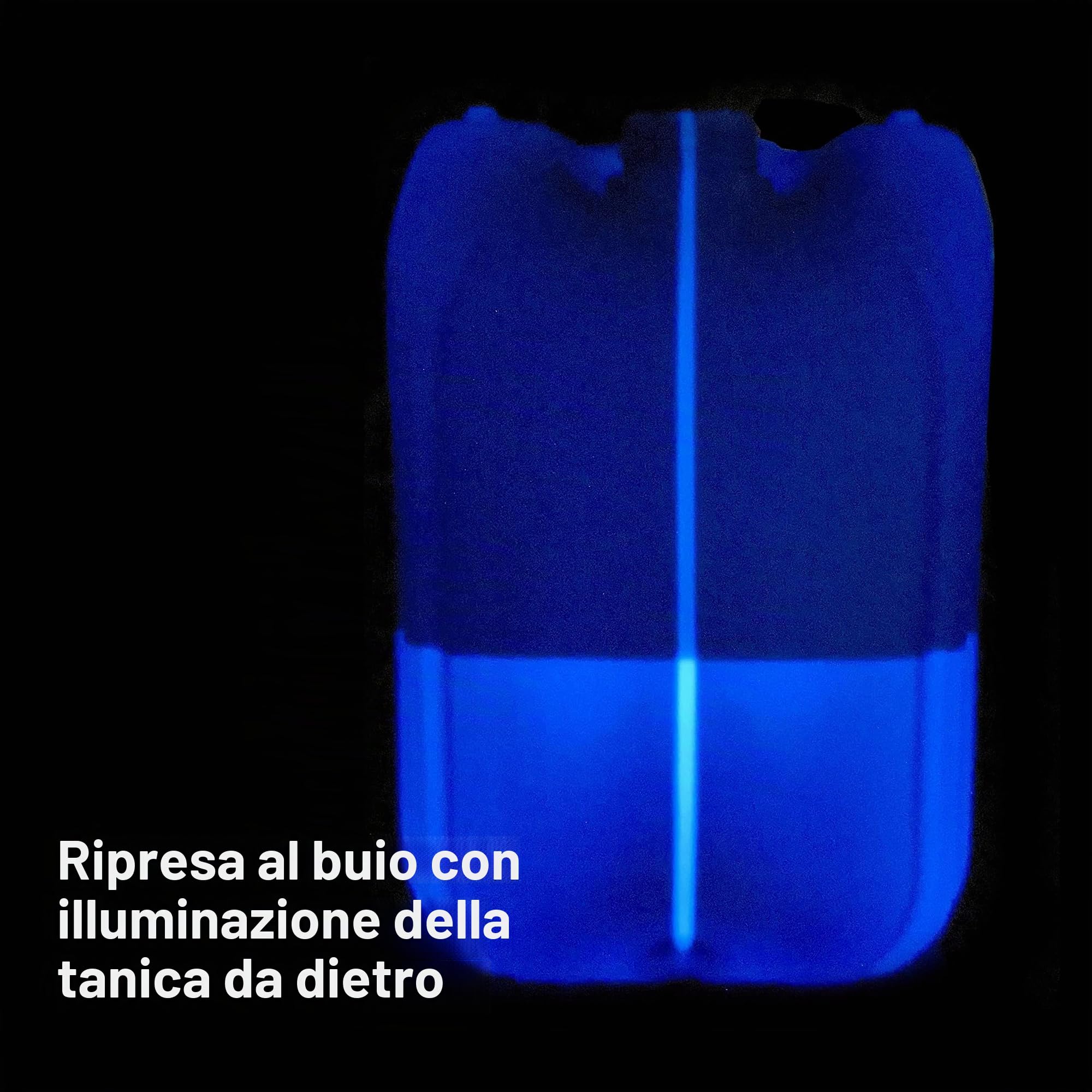 plasteo® Set da 6 taniche da 20 l, colore blu, con coperchio e 1 rubinetto, senza BPA, per uso alimentare, portatile, per interni ed esterni, Made in Germany