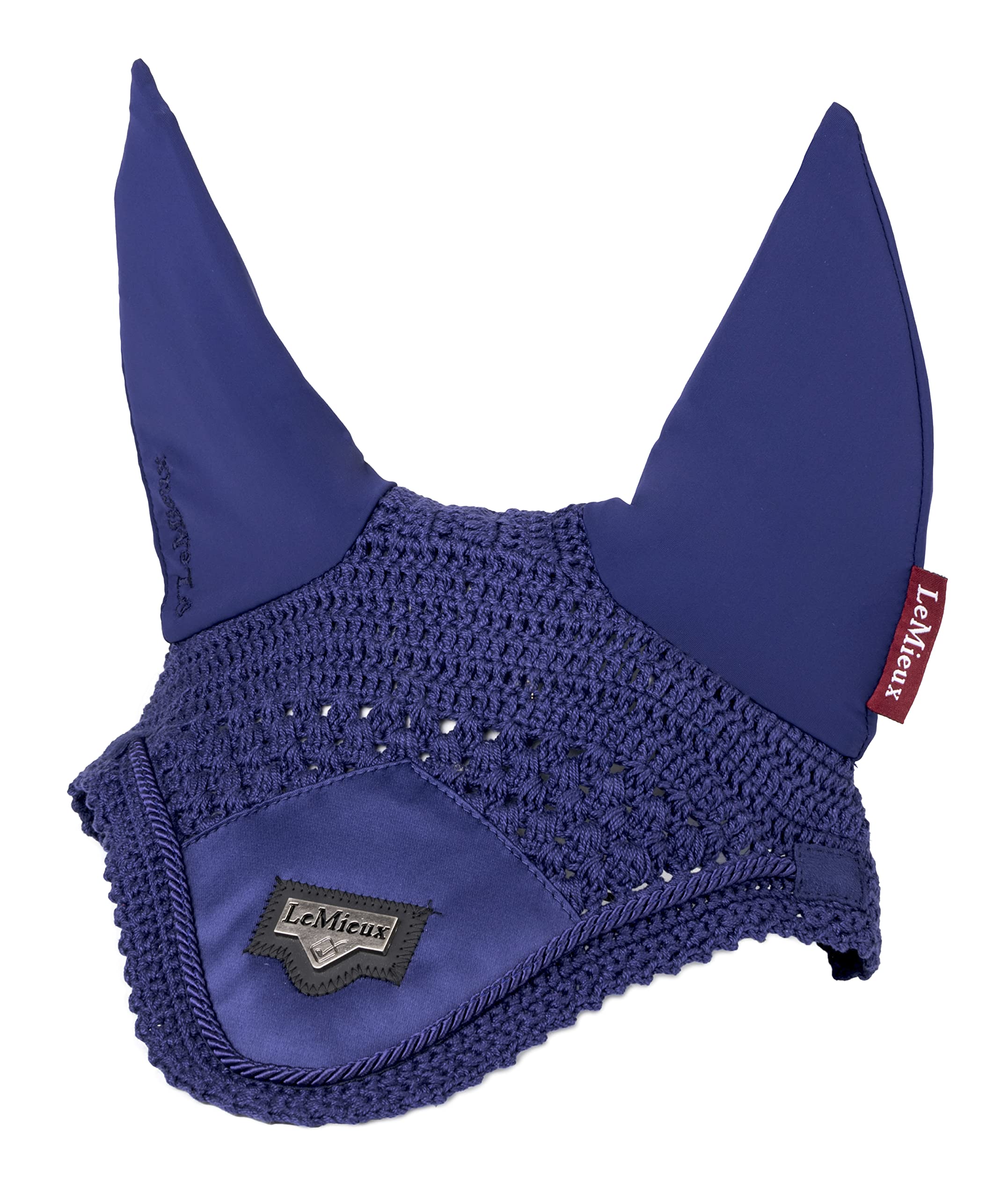 LeMieux Junior Loire Fly Hood with Soft Lycra Ears - Close Knit Crochet - Comfortable Fit Equestrian Mask - Sport Horse Wear — view 13