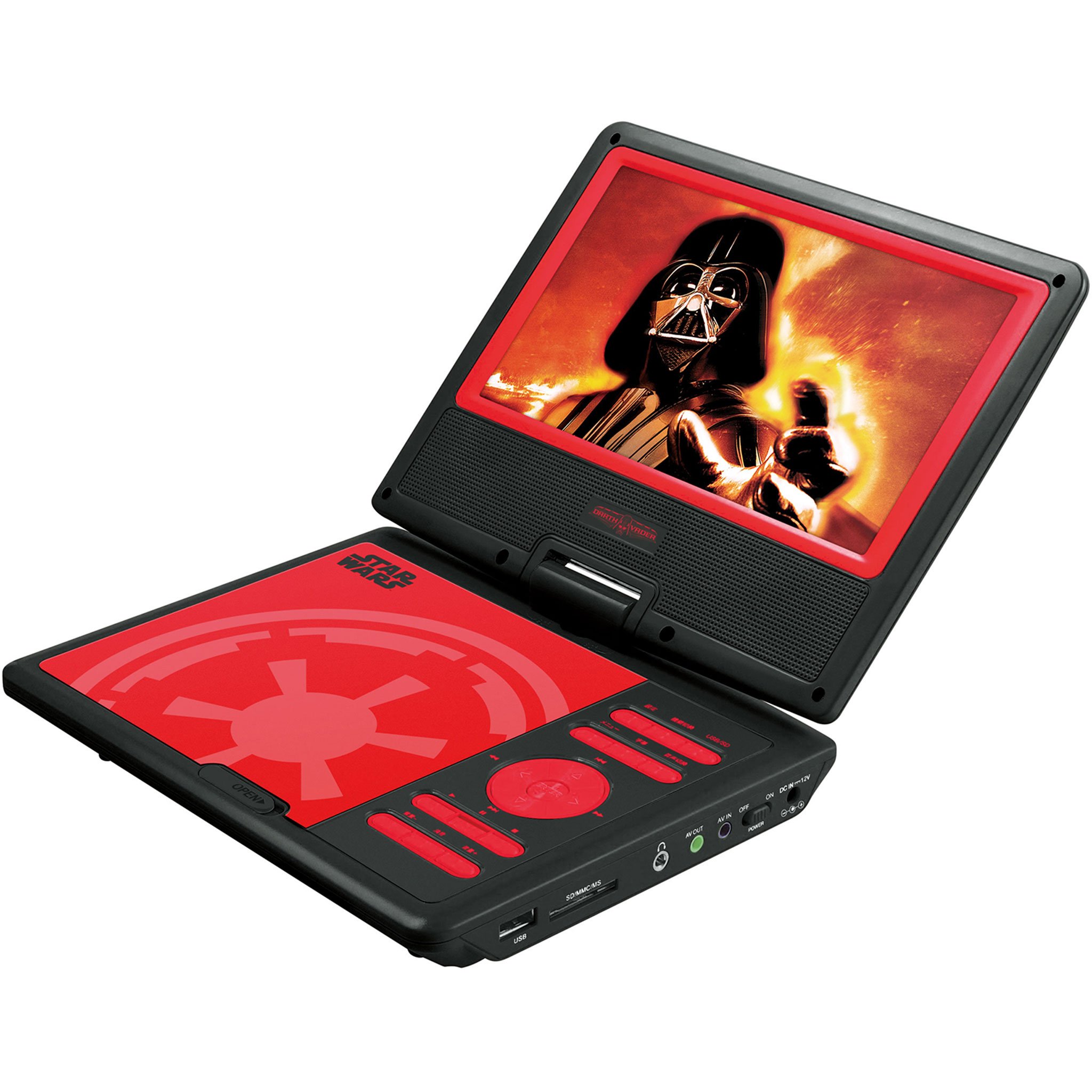 Amazon | VERTEX ダースベイダー 9インチポータブルDVDプレーヤー PDVD 