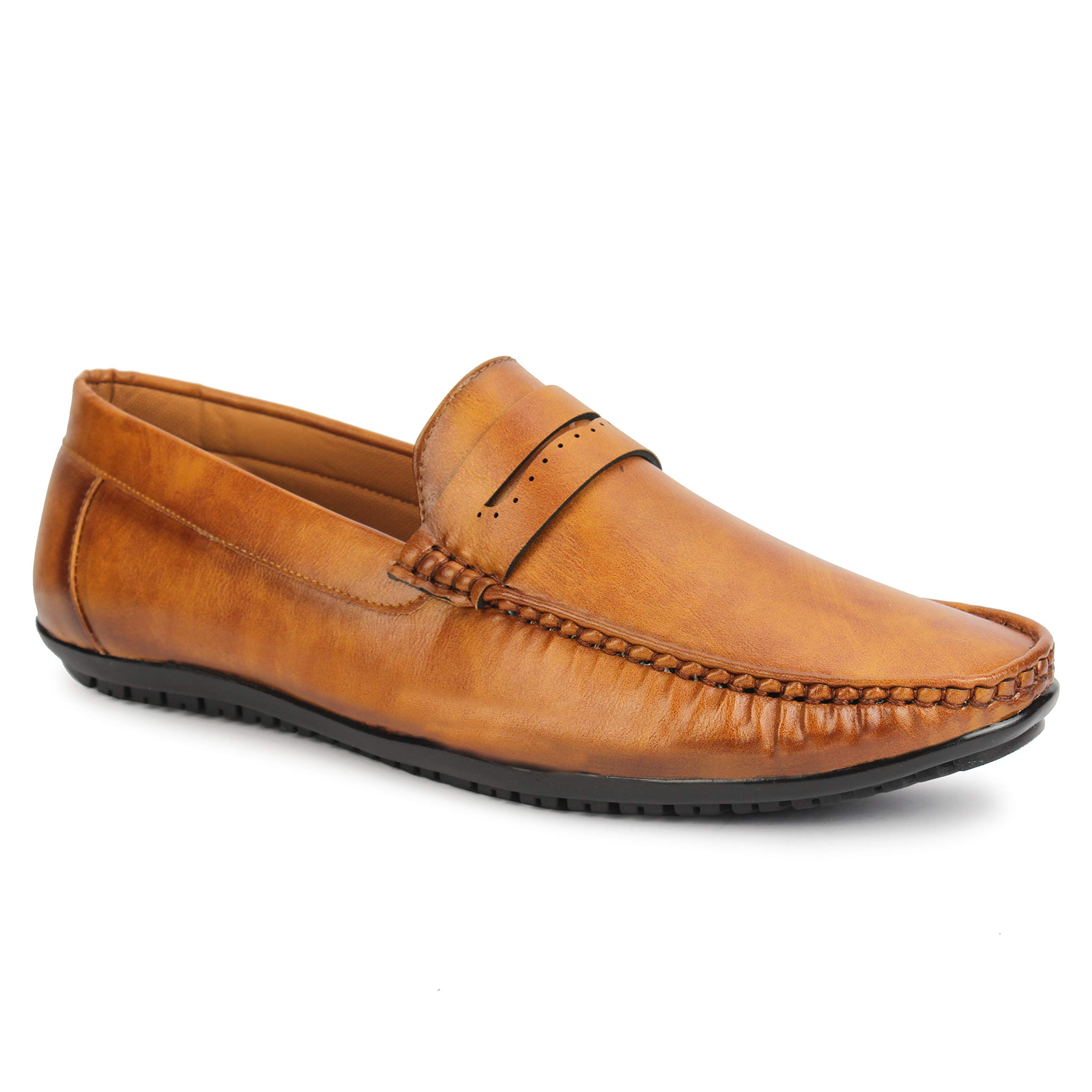 FASHION VICTIM Men Loafer Shoes Tan (B08BJWJ8YF) Amazon Price History, Amazon Price Tracker
