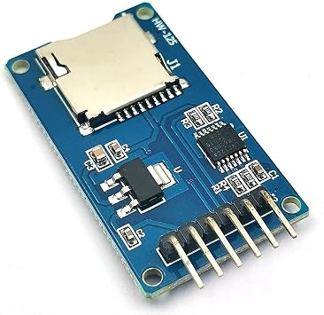 FainWan 2PCS Micro SD Storage Board Memory Shield Expansion Module 6 Pin SPI Interface Mini TF Card Adapter Reader