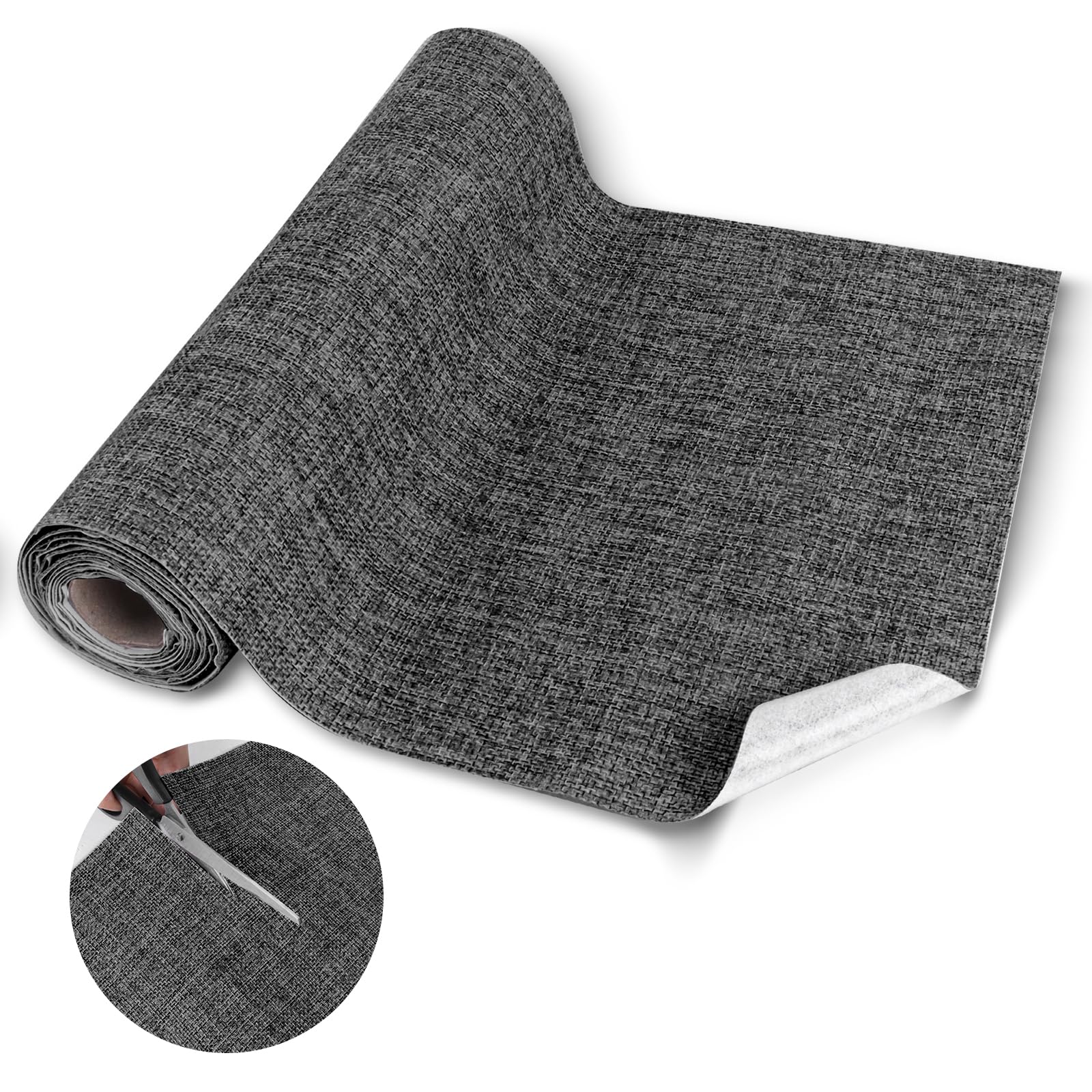 SAIIURV Selbstklebende Stoff-Flicken – 6 Stück, Wasserdicht, Beige