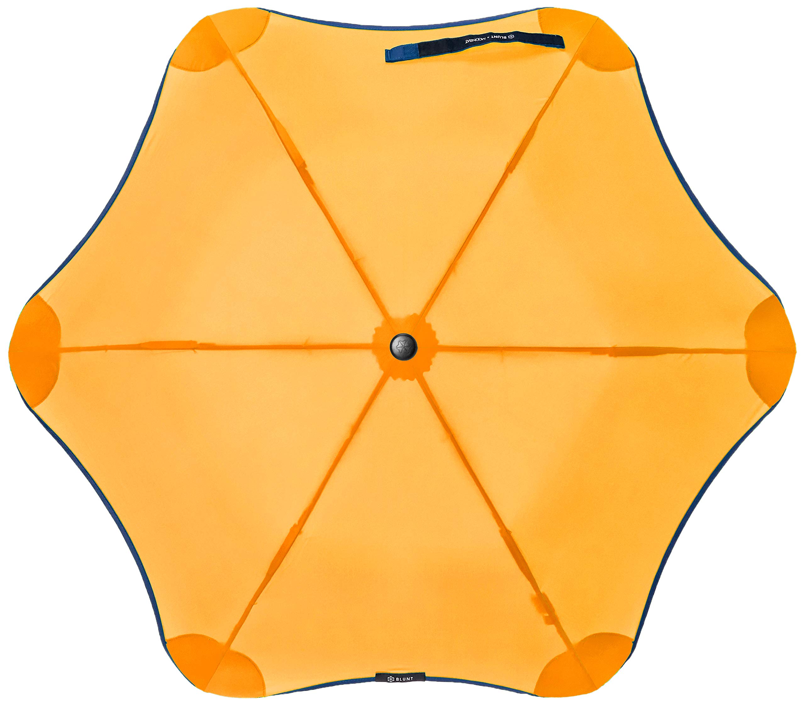 BLUNT METRO compact umbrella 折り畳み傘　オレンジ 折りたたみ傘 シェッドレイン 自動開閉式 水玉×赤白）折り畳み