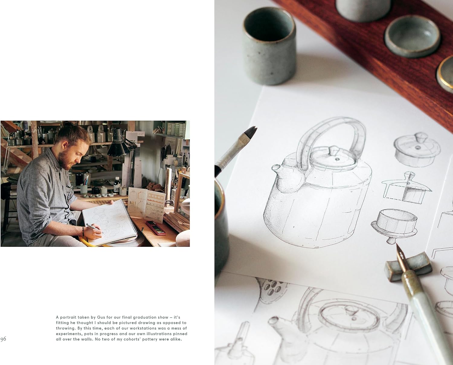 By My Hands: A Potter's Apprenticeship Hardcover Book