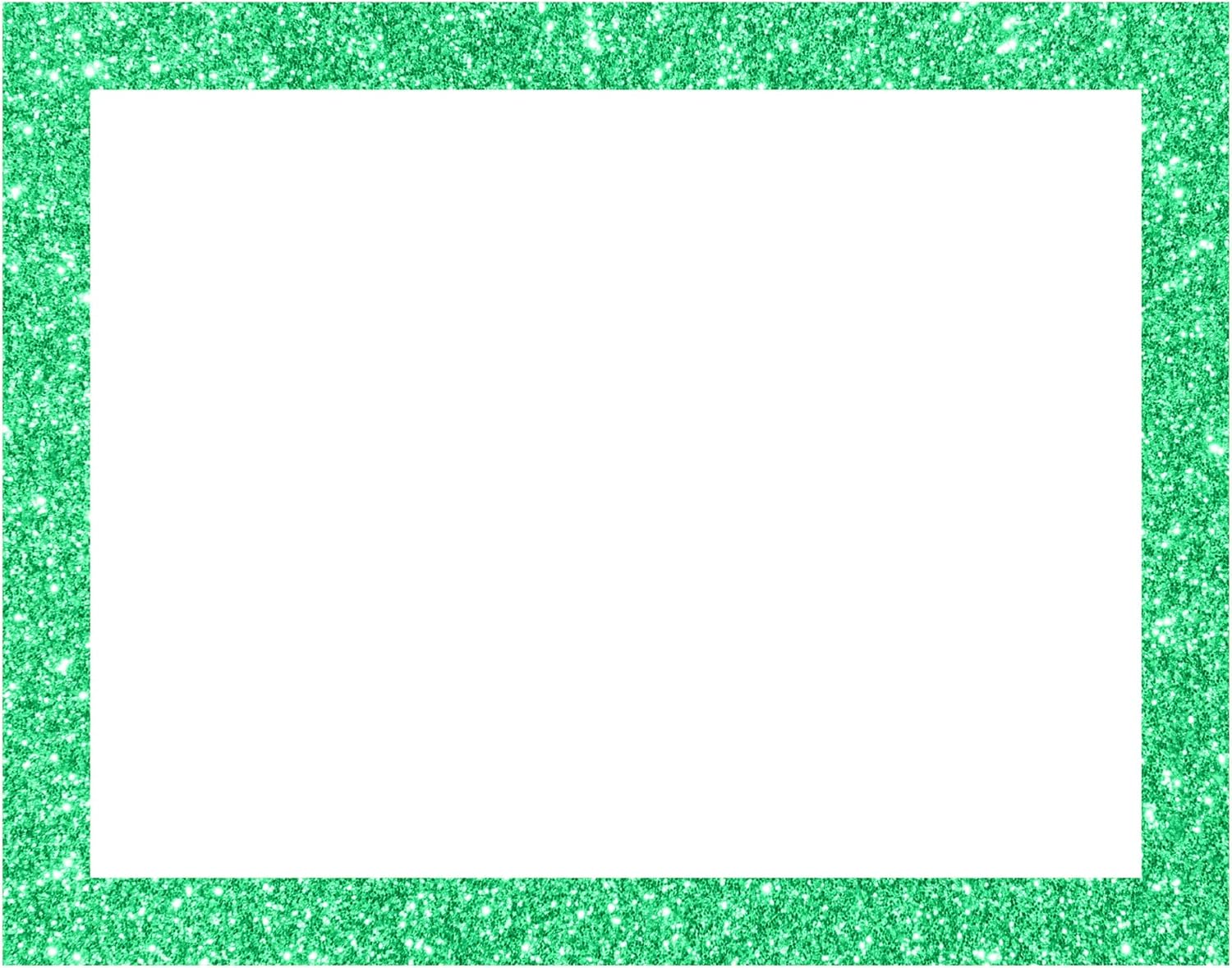 ArtSkills 11" x 14" Glitter Framed White Poster Board, Assorted Colors, 30-Pack : Office Products