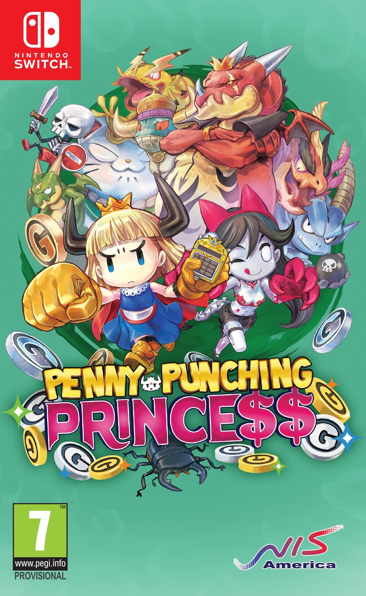 Penny-Punching Princess Nis America jeu de combat sans temps mort pour console