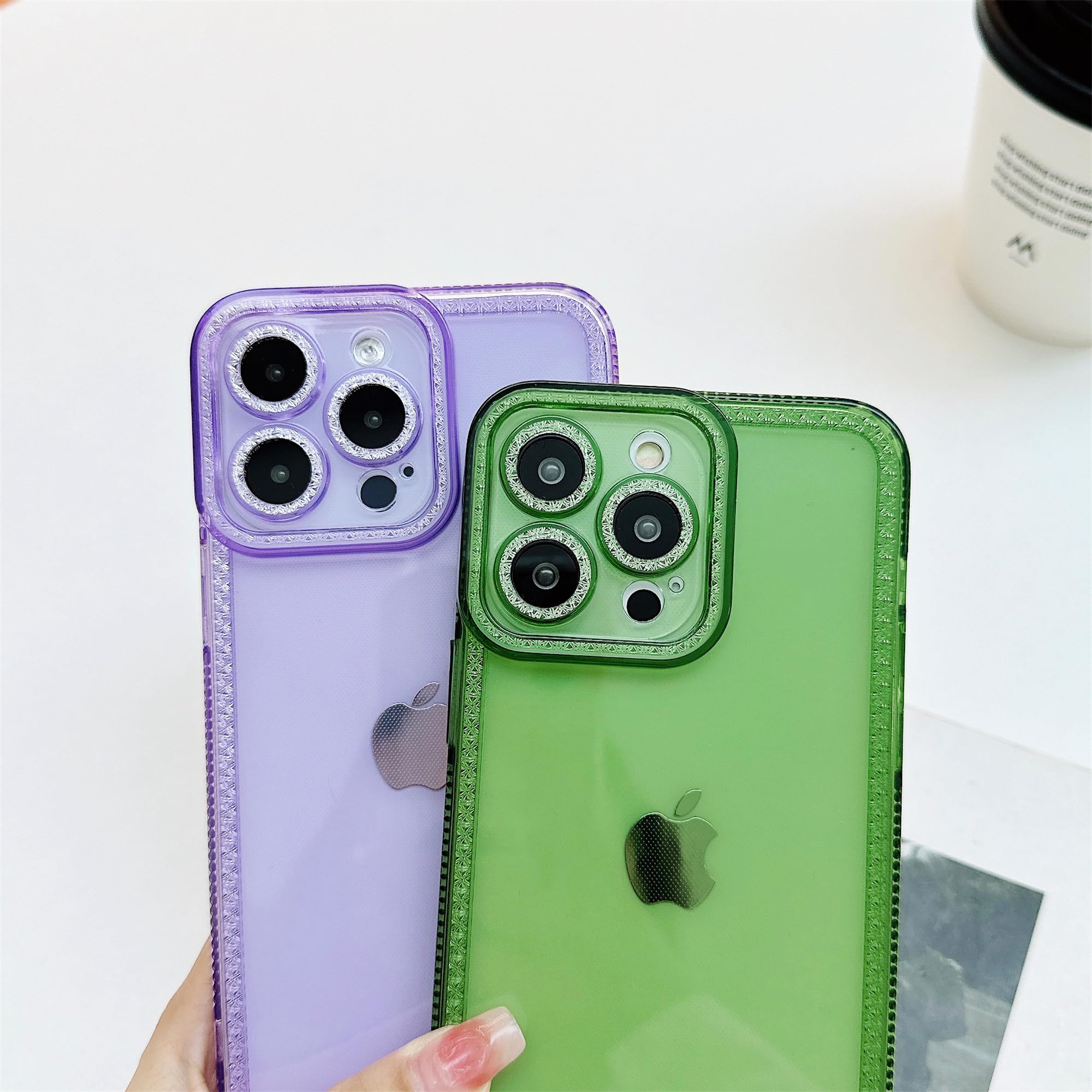 Amazon.co.jp: SKYLMW iPhone 11 Pro用ケース クリア キラキラ