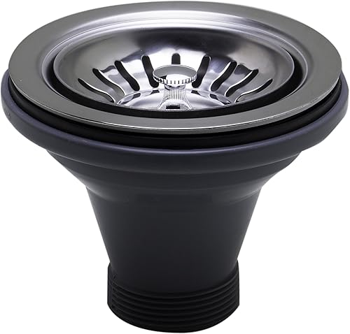 ALFI brand ABST35 - Drenaje de acero inoxidable pulido de 3 12 pulgadas