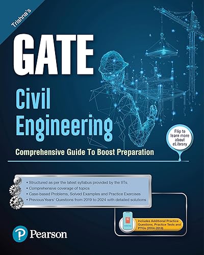 2025 - Trishna's GATE Civil Engineering | Comprehensive Guide To Boost Preparation | Includes Additional Practice Tests and PYQs (2004-2018) | - Pearson