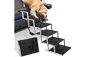 Niubya Foldable Pet Ramp for Dogs