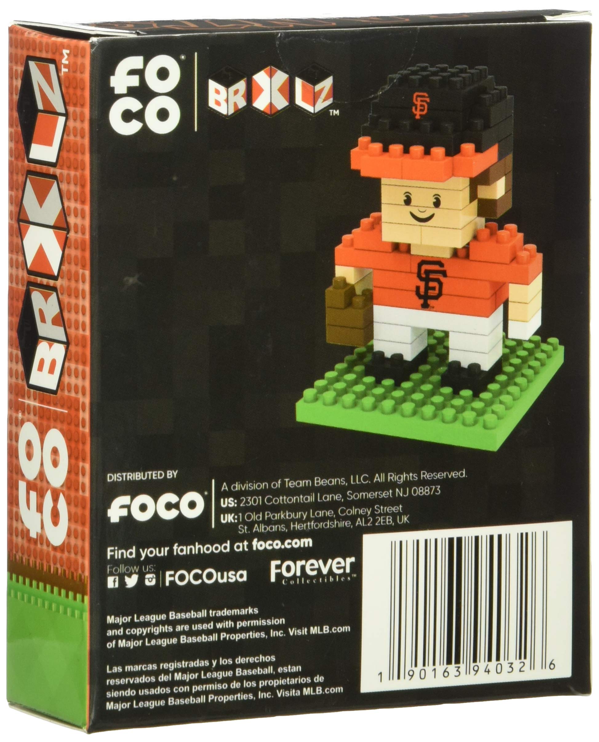 FOCO San Francisco Giants 3D Brxlz - Player