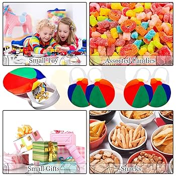 Amazon.com: Shihanee 24 Pcs Beach Ball Party Favor Bags Pool