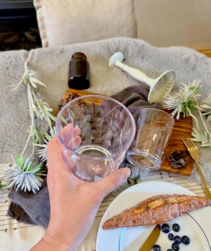 KLIFA PAYSON - Set de 6 Vasos de Plástico Acrílico, 17 oz miniatura 6