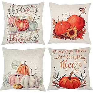 amazon fall pillow covers