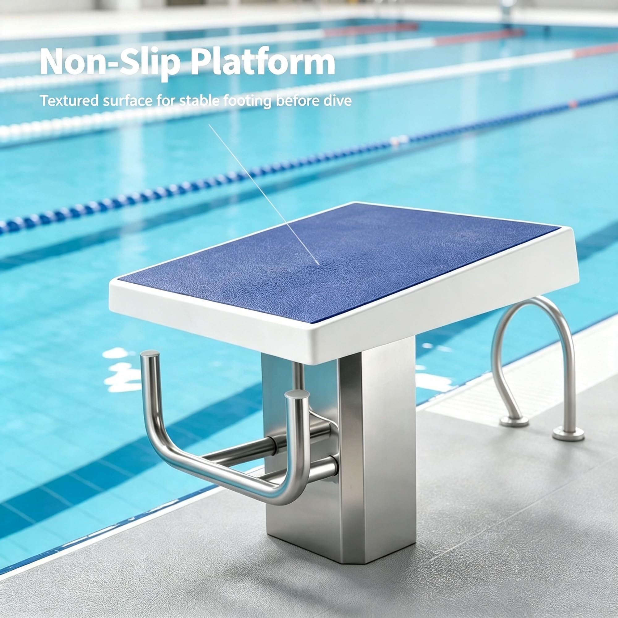 Vnook Tremplin incliné à 9°, capacité de Robuste de 250 kg.