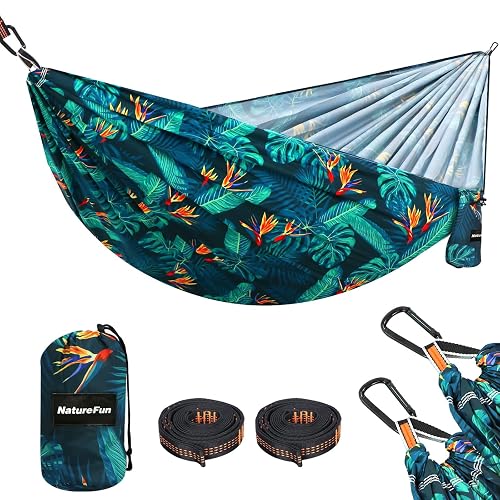 NATUREFUN Hamac Ultra-léger de Voyage Camping |300 kg Capacité de