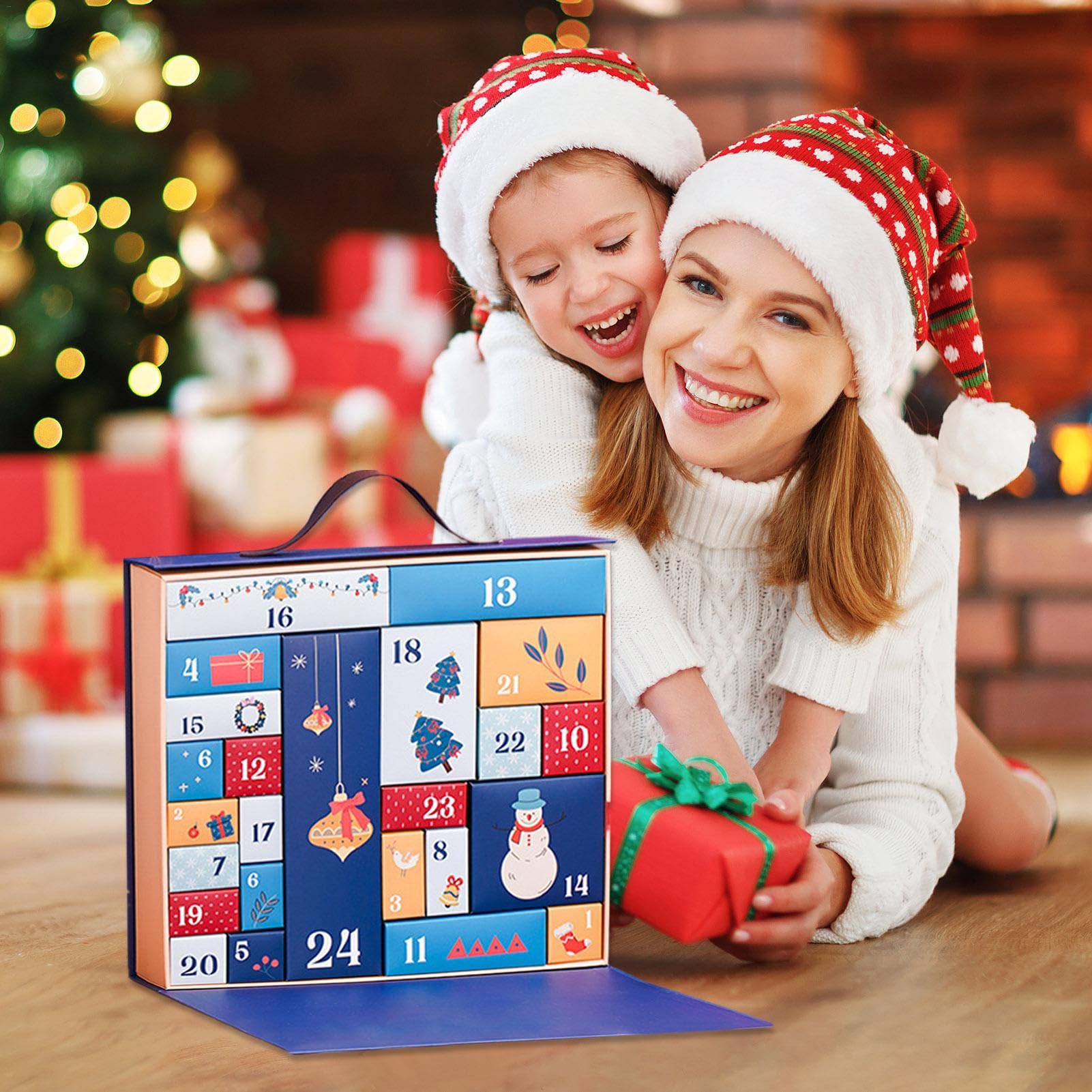 Amazon.co.jp: 充填用の空のアドベントカレンダー、アドベント