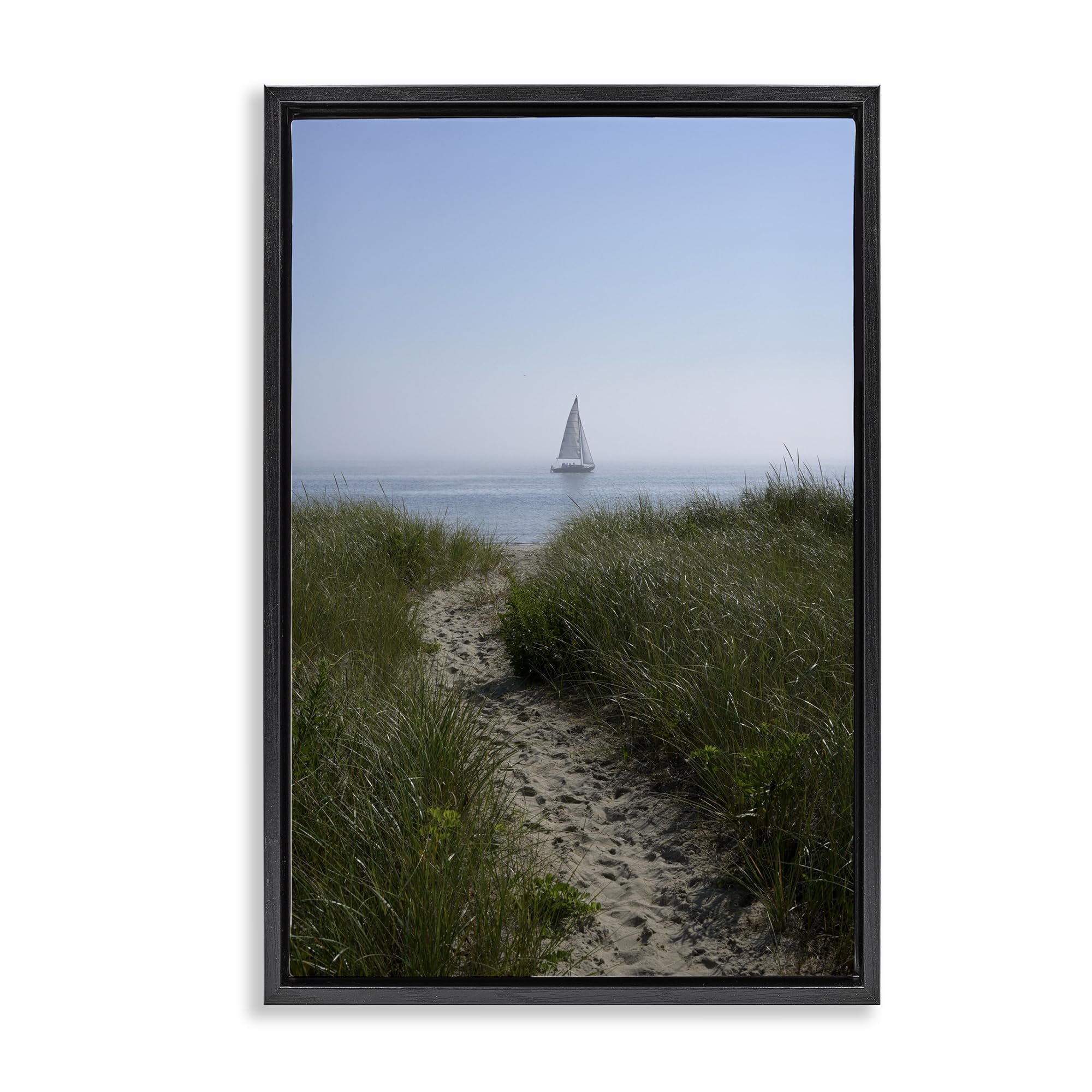 'Path to Morning Sail'| Floating Frame Canvas Art