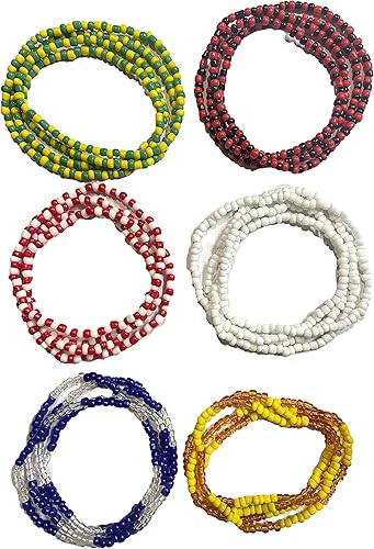 Collares De Santeria Orisha Collares Set 6 6 Collares de Santeria, Obatala, Shango, Elegua, Oshun, Yemaya, Orula Ifa Santeria