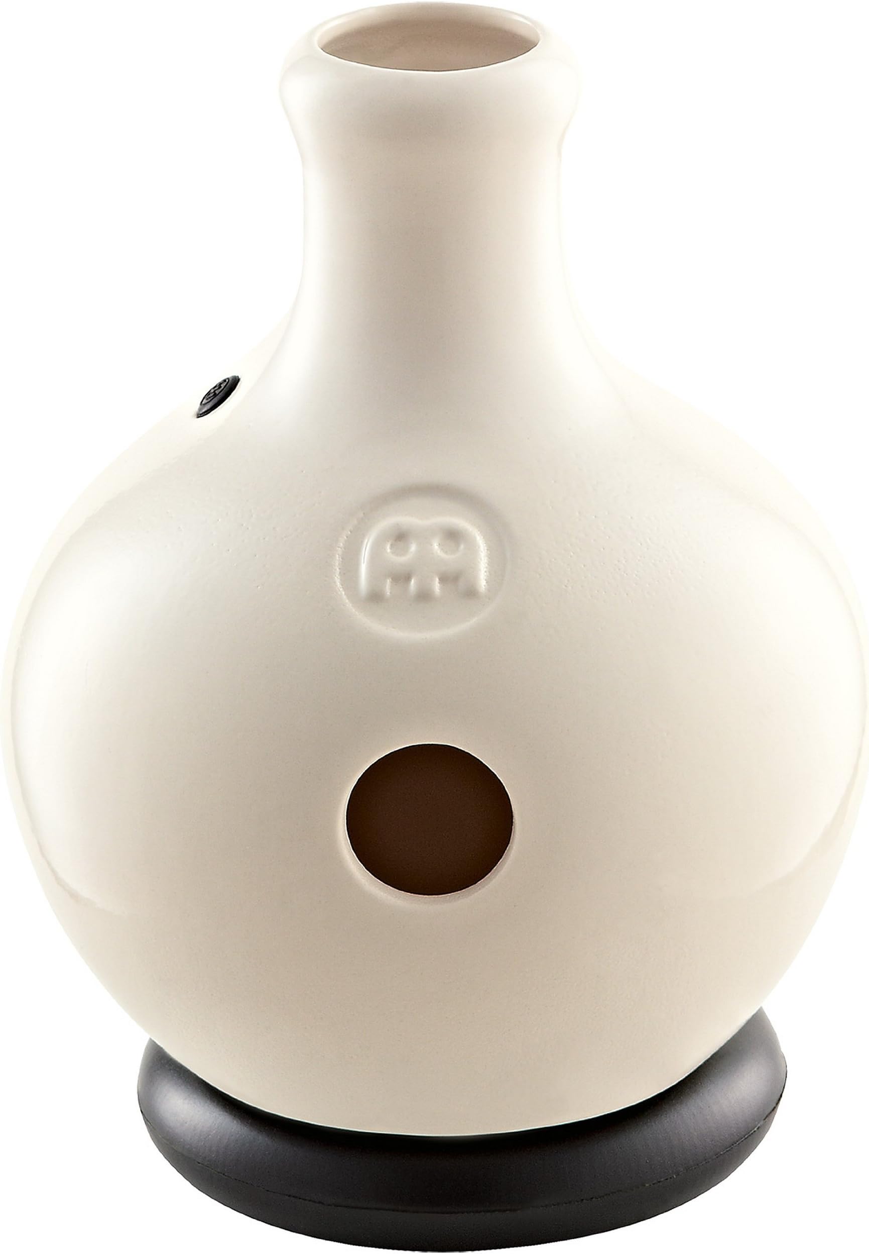 Meinl Percussion Quinto Ibo Drum - Instrument with Built-in Microphone Hole - Ceramic, White (ID10WH)