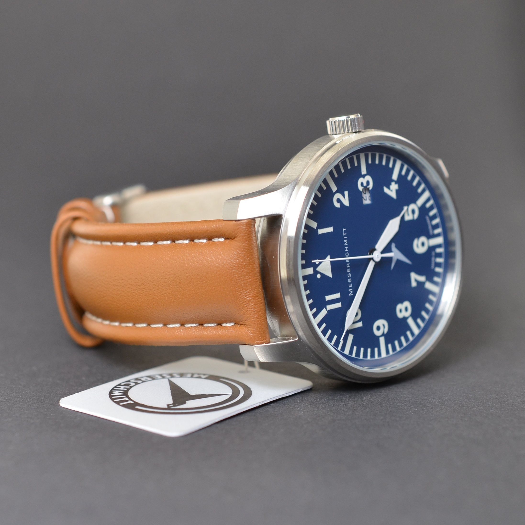 Messerschmitt ME-42B Blau Fliegeruhr ME-BLAUE42B