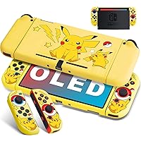 Vista 1 de Xcitifun Diseñada para Nintendo Switch OLED Funda Switch OLED TPU para niñas y niños, linda carcasa protectora Kawaii compatible con Nintendo Switch