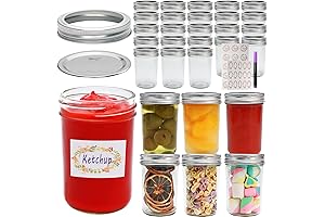 Mason Jars 8 oz Regular Mouth: Perfect for Canning Jelly