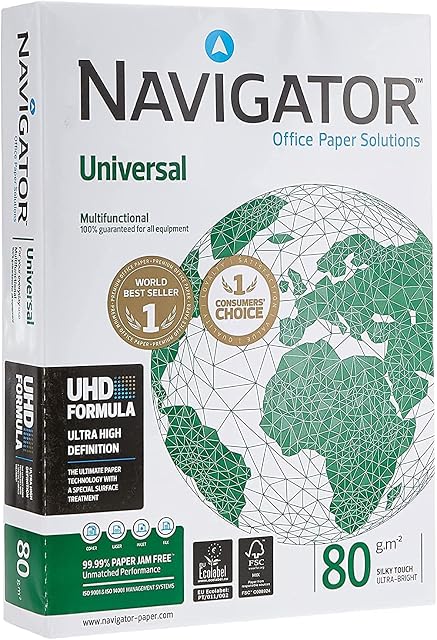 NAVIGATOR UNIVERSAL, 80 g/m², papier do kopiarek DIN A4