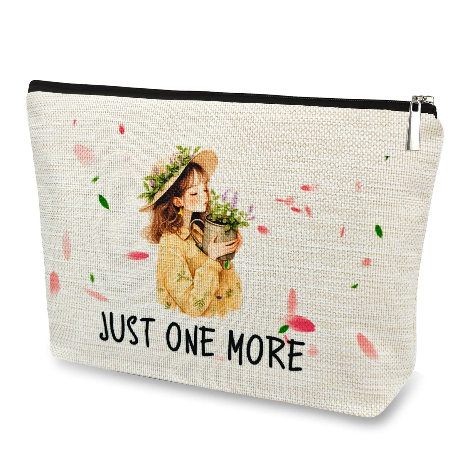 DJOLY Plant Lover Gifts for Women Girls Makeup Bag, Gardening Gifts for Gardeners Women, Gifts for Plant Lovers Accessories, Plant Decorations for Mom