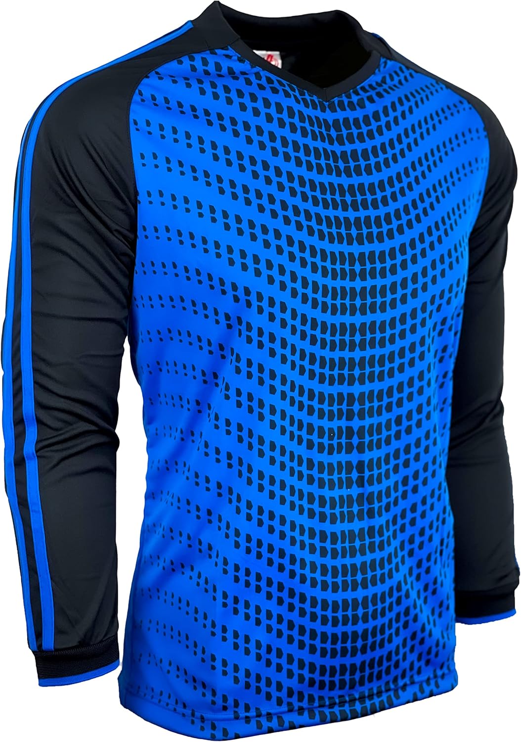 Boy's Goalkeeper Jersey, Youth Sizes Soccer Goalie Shirt with Sponge Protector - Image 2