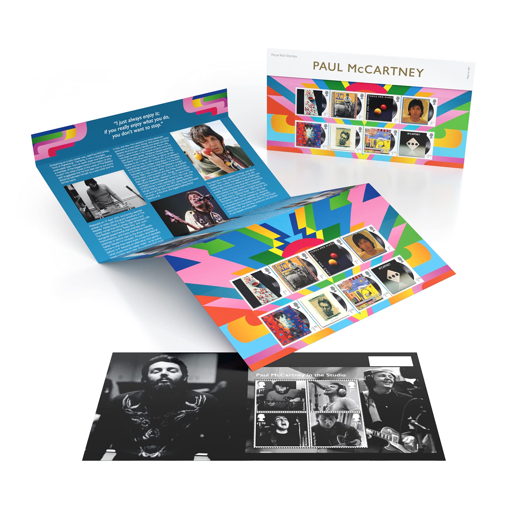 Paul McCartney Affixed Presentation Pack