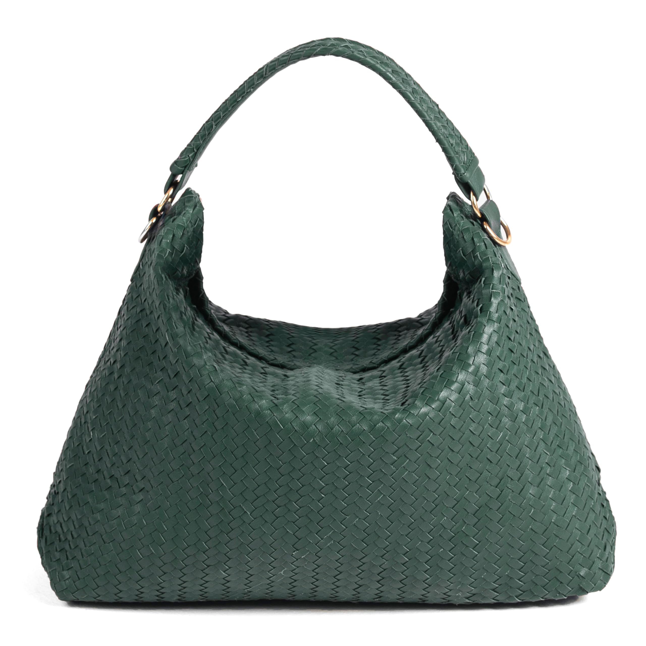 Jild Hobo Style Woven Bag for Women - Soft Handmade Genuine Leather Work Tote Bag - Cross Body Womens Purse