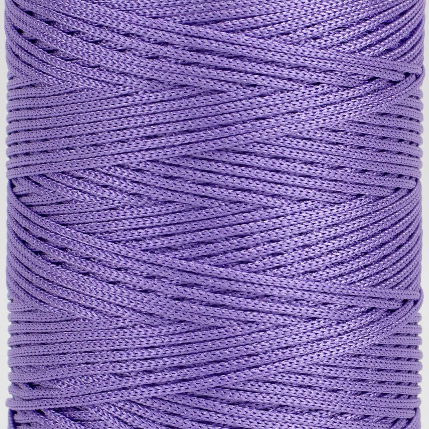 Polyester Macrame Cord 1mm x 251yards, Braided Polypropylene Cord for Crocheting, Handbag, Beading, DIY Crafts (Fuchsia)