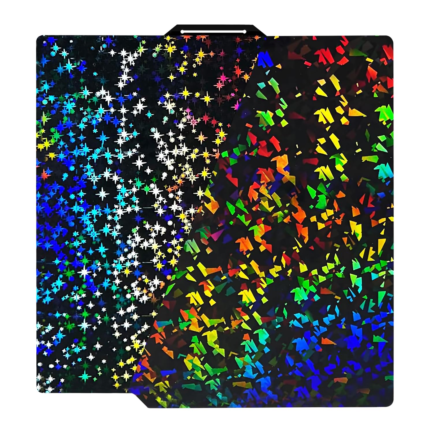 IdeaFormer-3D Rainbow Confetti PEF+Galaxy PEY Smooth Build Plate for Bambu Lab X1 X1C X1E P1P P1S A1, Double Sided Textured PEF+PEY Spring Steel Sheet Flexible Plate for Bambu Lab 3D Printer 257x257mm-image-37