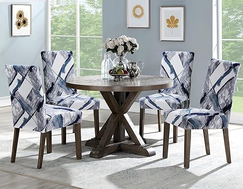 Miniatura 2 de Fundas elásticas para sillas de comedor, fundas para sillas Parsons, extraíbles y lavables, fundas protectoras para sillas de cocina, hotel,