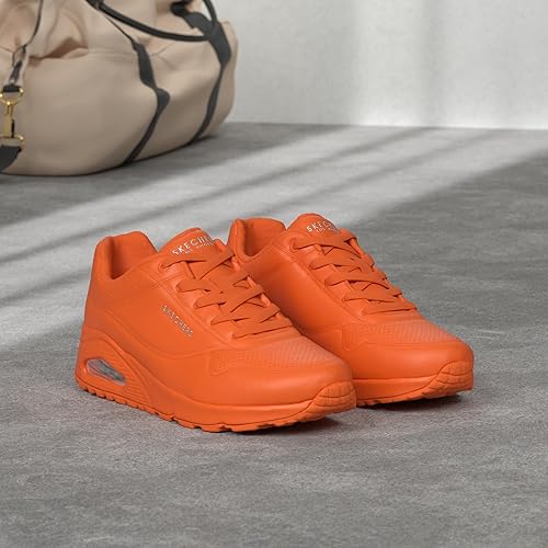 Miniatura 8 de Skechers Uno - Night Shades Zapatos deportivos para mujer, tenis con espuma viscoelástica refrescante, entresuela Skech-Air y empeine de Durabuck