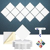 Vista 29 de Paneles acústicos autoadhesivos [390 lbs/yd³ de ultra-alta densidad], panel absorbente de sonido de 2ª generación, panel de sonido de nivel