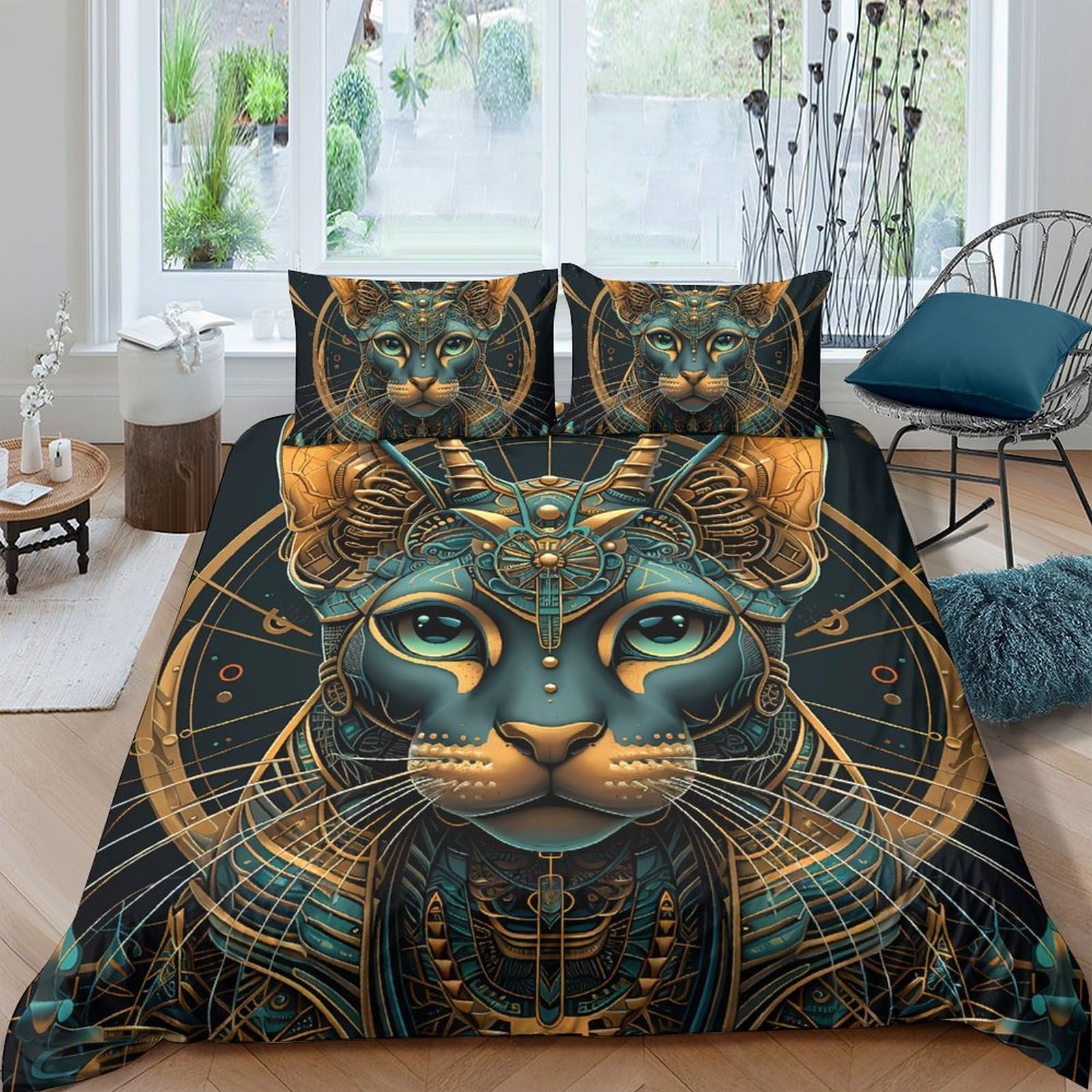 GPLZQXKJNH 3D Printed Nautical Patchwork Duvet Cover Microfiber Soft Breathable Navy Anchor Bedding Set with 2 Pillowcases for Bedroom Decor Single（135x200cm）