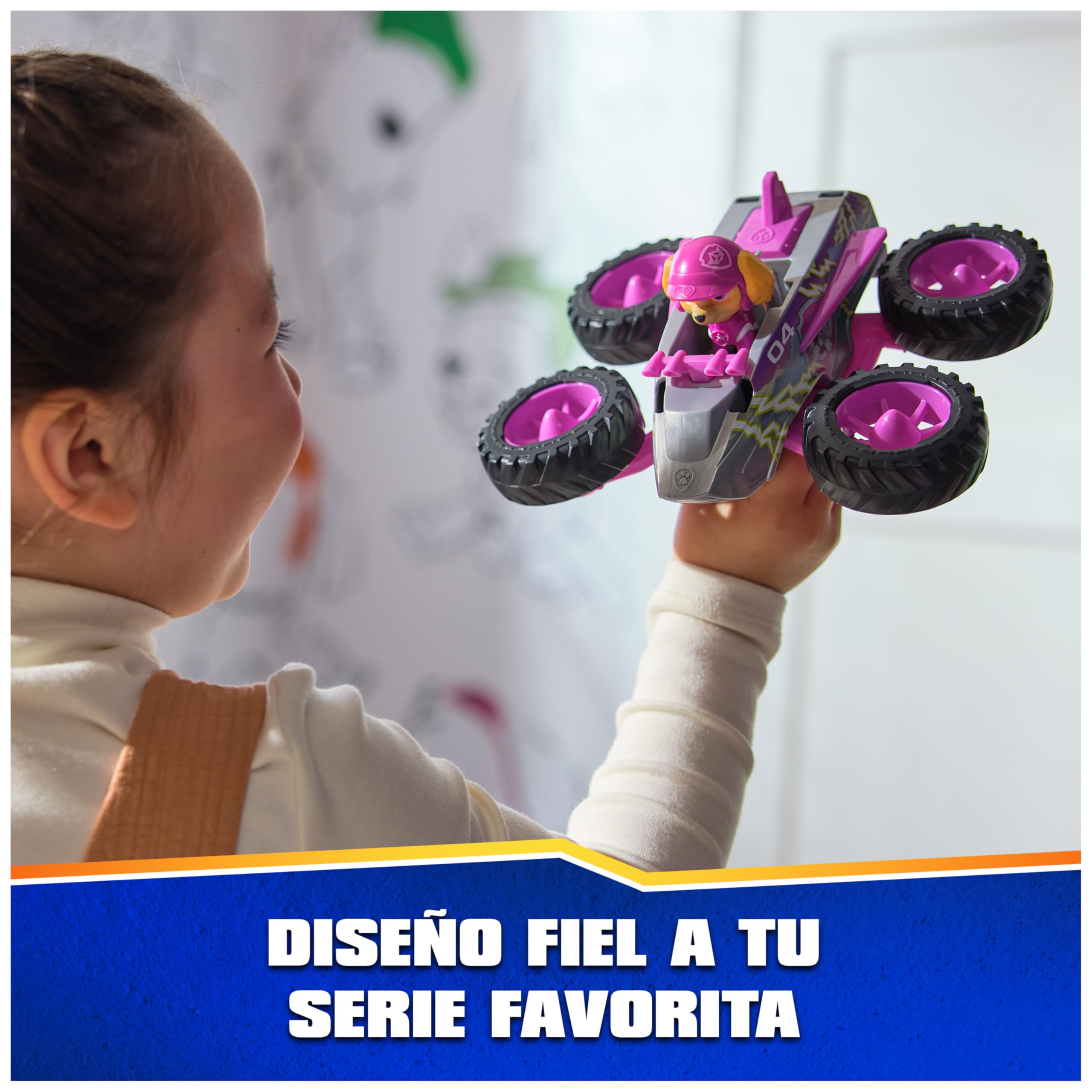 Paw Patrol Patrulla Canina - Pack Figura Skye Rescue Wheels y Vehículo Transformable Jet - Patrulla Canina Juguetes - Juguetes Niños 3 años + - Regalo Niño 3 años — view 6