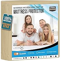 Utopia Bedding Coprimaterasso impermeabile Queen Size, in spugna di alta qualità