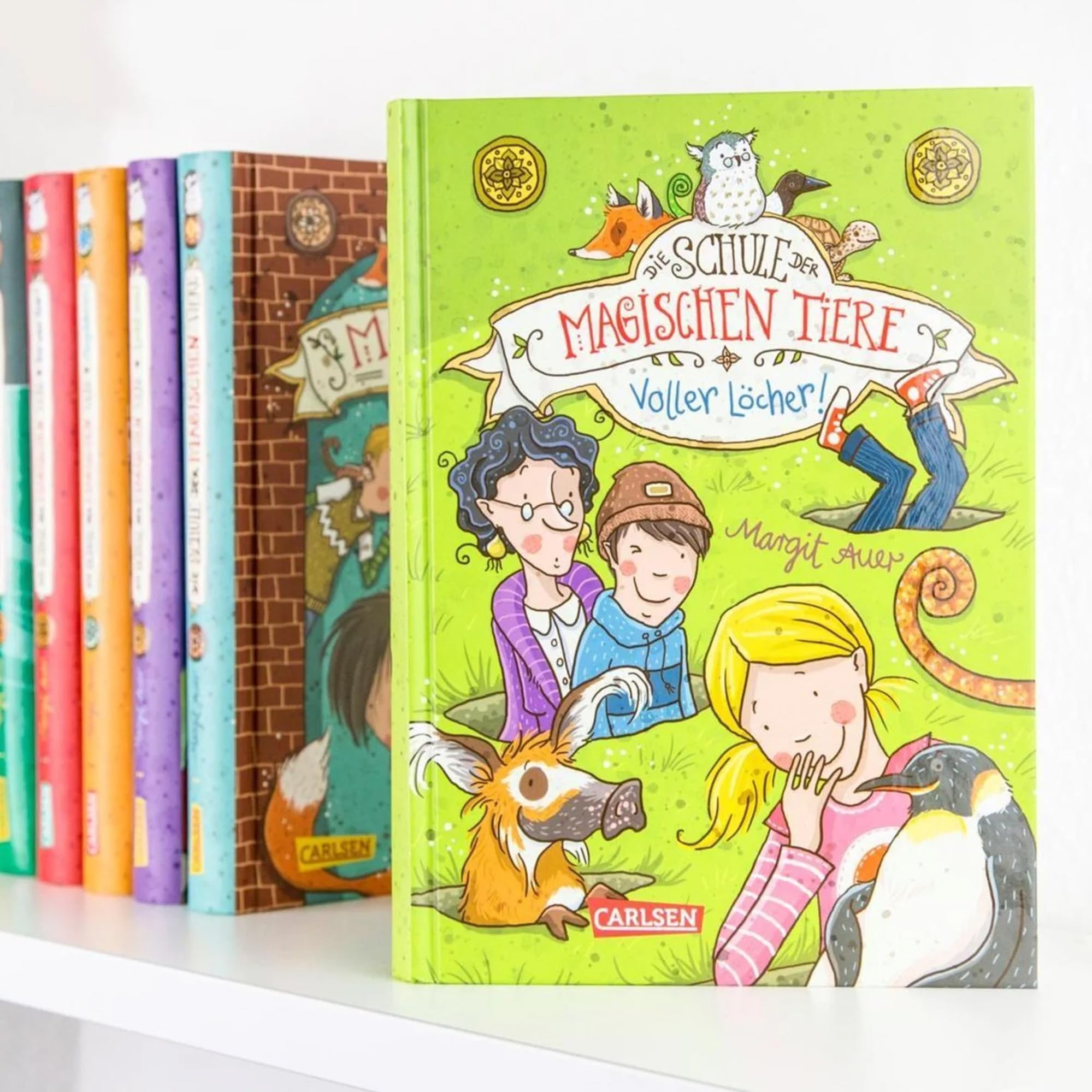 Die Schule der magischen Tiere Bücher-Set 1-15 + Exklusive Monster-Lesezeichen – Kinderbuch ab 6 Jahre zum Vorlesen & Selbstlesen – Magisch, lustig, spannend