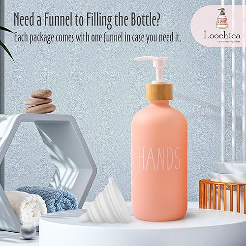 Miniatura 6 de Dispensador de jabón rosa para cocina, dispensador de detergente o dispensador de jabón para manos para fregadero de cocina, bomba de jabón moderna