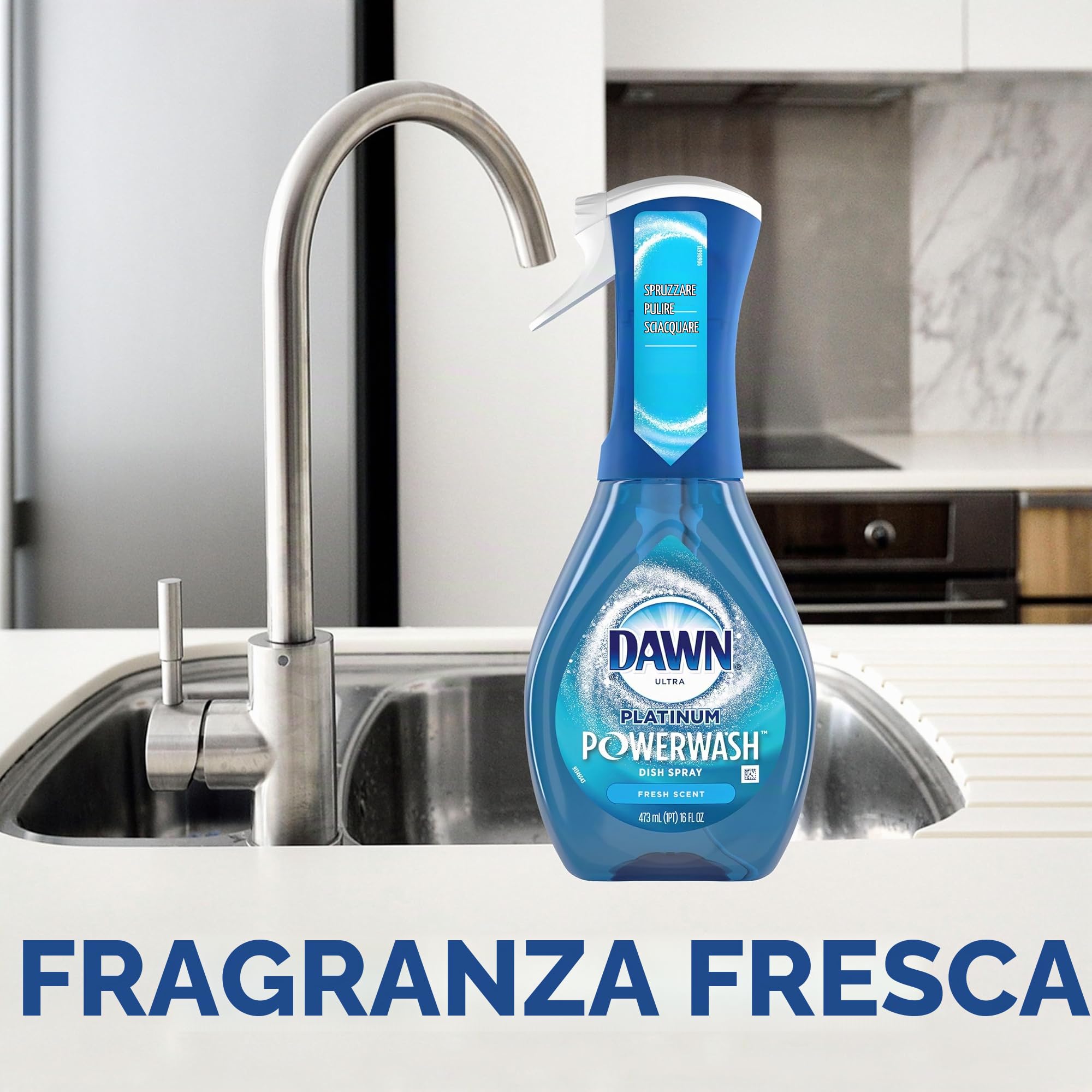 Dawn Platinum Powerwash - Ricarica profumata per piatti, confezione da 1