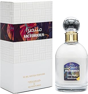 MY PERFUMESVICTORIOUS from PARFUM DELUXE Non Alcoholic Halal Perfume for Men and Women 90ml Long Lasting and Alcohol Free