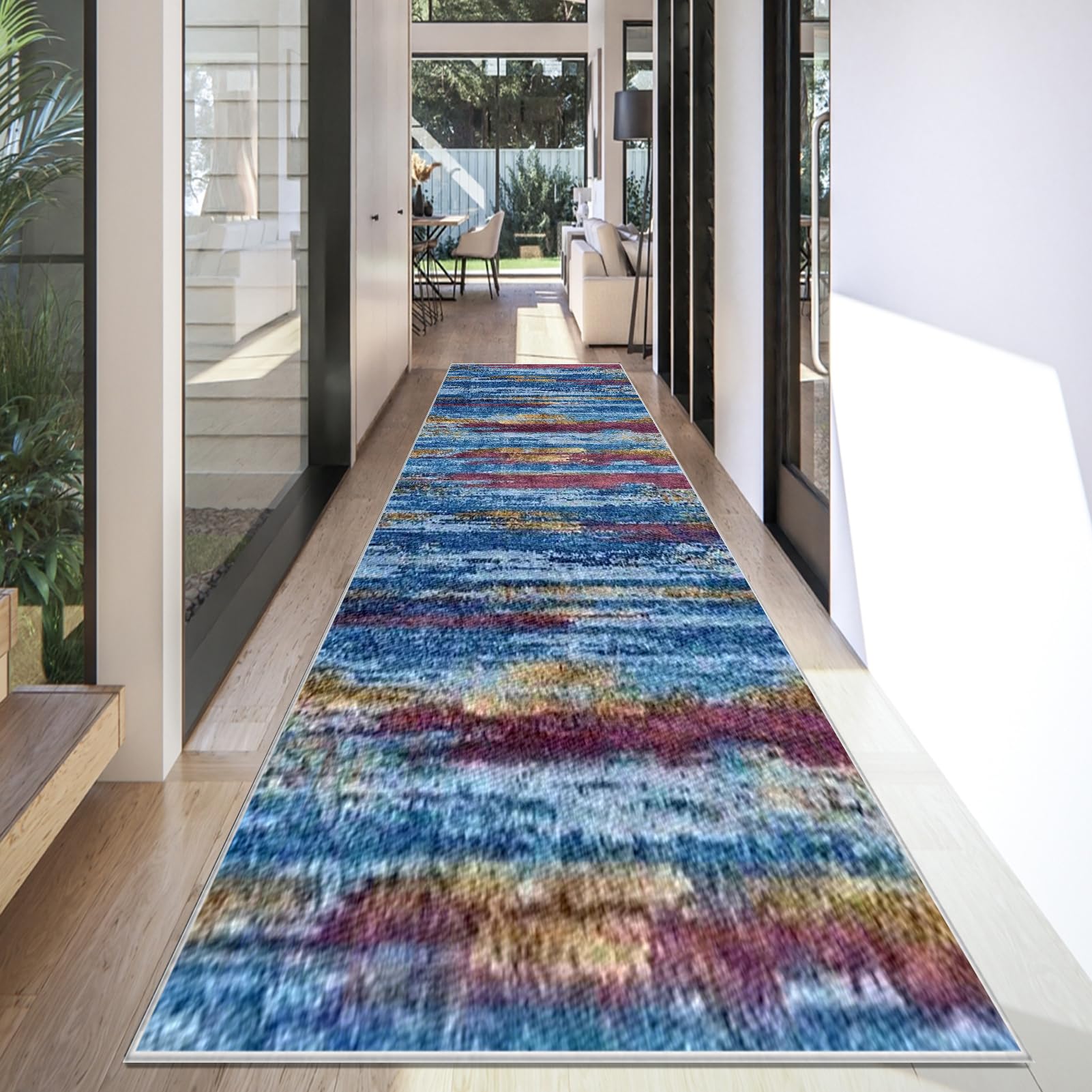 Tapis couloir cuisine absorbant pour éliminer les glissades et protéger vos parquets